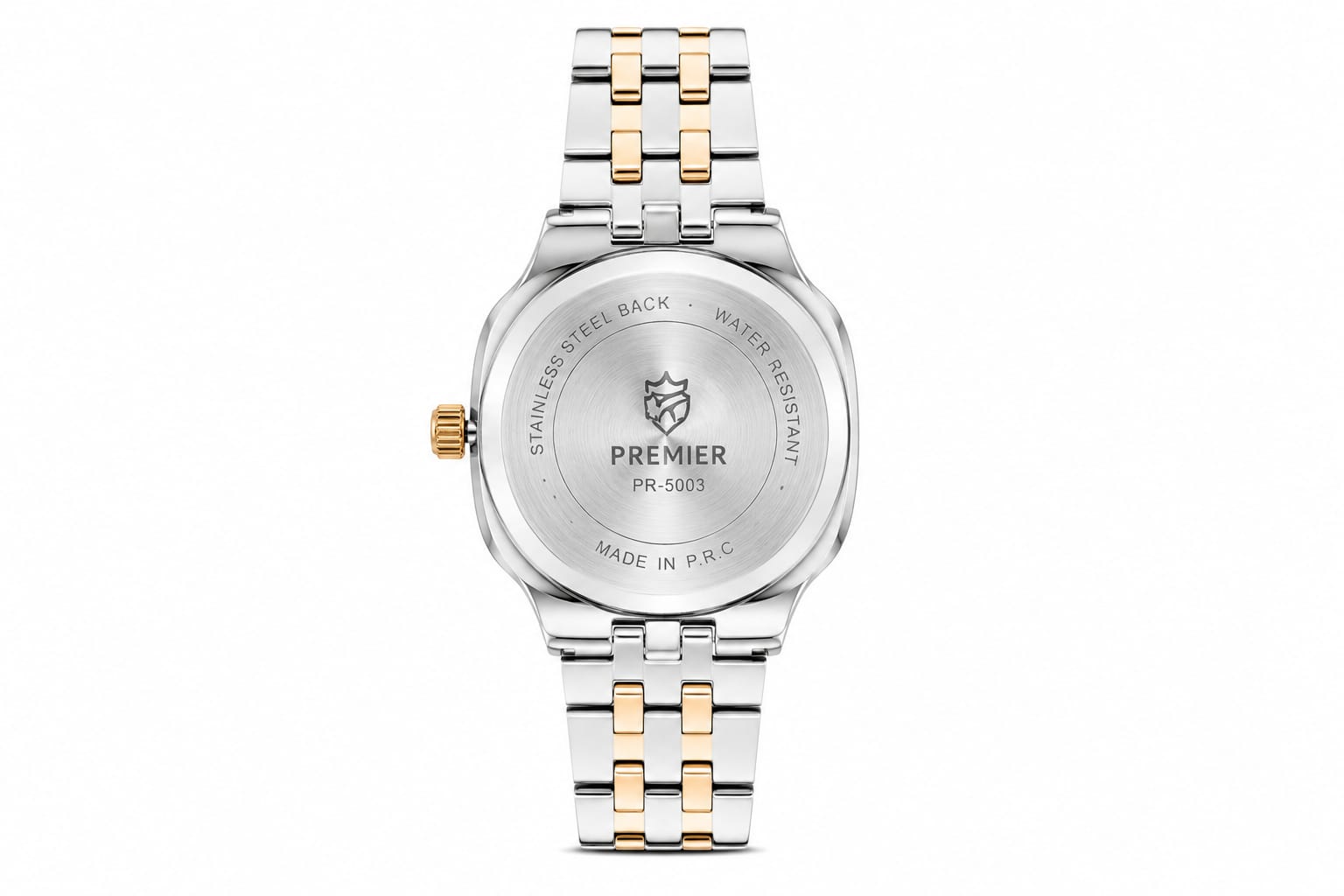 PREMIER PR-5003 Royal Silver Dial Two-Tone Women's Watch